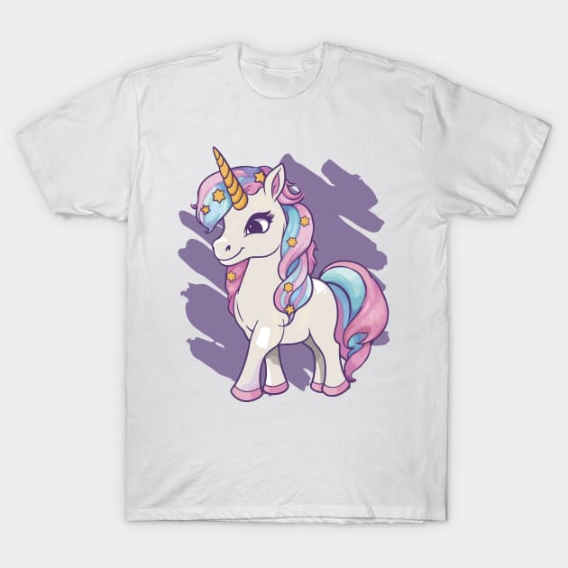 Cute unicorn T-Shirt by pabrun